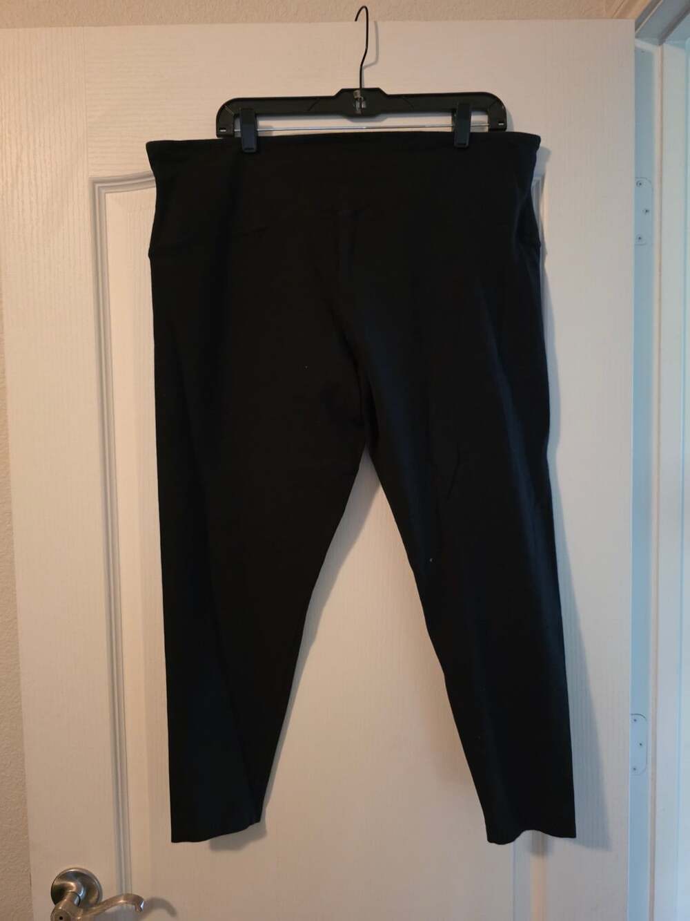 Yummie By Heather Thomson Black Compact Cotton Legging 3X